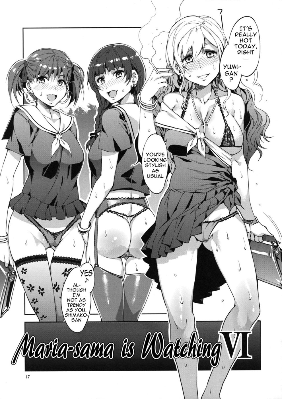 Hentai Manga Comic-Maria-sama Ga Miteru Baishun 6-Read-14